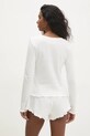 Бавовняна піжама Answear Lab WS25.BID00B бежевий WS25