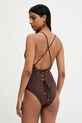 Цял бански Answear Lab без банели кафяв hhb310.rc33.flk