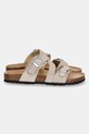 Answear Lab papuci din piele TX.2417 bej WS25