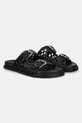 Answear Lab slapi de piele RSP10791 negru WS25