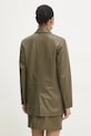 Îmbrăcăminte Answear Lab sacou de piele WS25.KZD003 verde