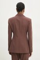 Odzież Answear.LAB marynarka taliowana z chustą WS25.KZD006 brązowy