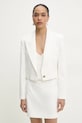 Answear.LAB marynarka crop z chustą biały WS25.KZD008