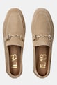 Answear Lab mocasini din piele intoarsa 18172 bej