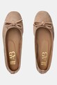 Answear Lab balerini din piele intoarsa 33902.1 maro