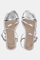 Кожаные сандалии Answear.LAB серебрянный DE6263