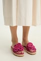 Шльопанці Answear.LAB віденський рожевий 2024.02.cotton
