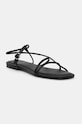 Answear Lab sandale de piele 2023.711 negru WS25