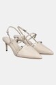 Answear Lab stilettos de piele 439033CAB01 bej WS25