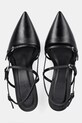 Answear Lab stilettos de piele negru 439033CAB01