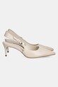 Încălțăminte Answear Lab stilettos de piele 439034CAB01 bej