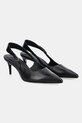 Answear Lab stilettos de piele calcai expus negru 439034CAB01