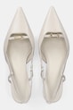 Answear Lab stilettos de piele alb LT765.96.1