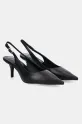 Answear Lab szpilki skórzane 5-8 cm czarny LT793.99.1