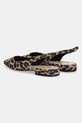 Cipők Answear Lab velúr balerina V1381.195.1 barna