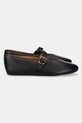 Încălțăminte Answear Lab balerini de piele V1860.1.1 negru