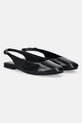 Answear Lab balerini de piele piele negru 41919