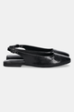 Answear Lab balerini de piele 41919 negru WS25