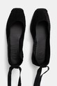 Answear Lab espadryle zamszowe czarny 792
