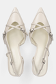 Answear Lab stilettos de piele alb LT24070P.1