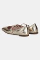 Answear Lab balerini de piele aur 3387