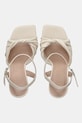 Answear Lab sandale de piele 97602 bej