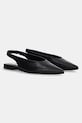 Answear Lab balerini de piele 25002 negru WS25