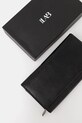 Шкіряний гаманець Answear.LAB чорний RD.24.GCL.NL.8460BL