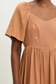 Льняна сукня Answear.LAB 8868.b.flk коричневий