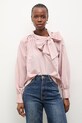 Answear.LAB bluzka damska z wiskozy różowy WS26-BDD016