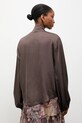 Odzież Answear.LAB bluzka 55620 PLEIN.iok brązowy