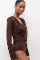 Answear.LAB body brązowy 18787.tok