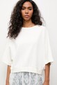 Answear.LAB bluza oversize damska z wiskozą biały WS26-BDD056