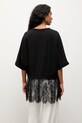 Odzież Answear.LAB bluza oversize damska z wiskozą WS26-BDD056 czarny