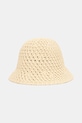 Answear.LAB kapelusz bawełniany bawełna beżowy ZK.7.cjk