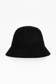 Answear.LAB kapelusz bawełniany bawełna czarny ZK.7.cjk