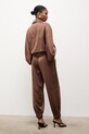 Answear.LAB komplet z domieszką lnu brązowy Y25015.hak