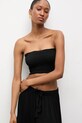 Answear.LAB top i spódnica Reina/BUSTIER.hak czarny WS26