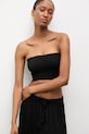Answear.LAB top i spódnica Reina/BUSTIER.hak czarny WS26