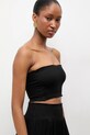 Answear.LAB top i spódnica Muss/BUSTIER.hak czarny WS26