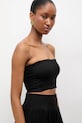 Answear.LAB top i spódnica Muss/BUSTIER.hak czarny WS26