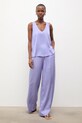 Answear.LAB komplet codzienny damski z wiskozy WS26-DKD008 fioletowy WS26