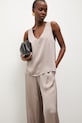 Answear.LAB komplet codzienny damski z wiskozy WS26-DKD008 beżowy WS26