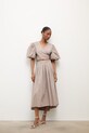Answear.LAB komplet za žene od pamuka WS26-DKD009 bež