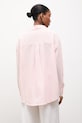 Odzież Answear.LAB koszula z dodatkiem lnu A25-61.fjk różowy