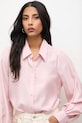 Answear.LAB koszula z domieszką wełny 971404.hak różowy WS26