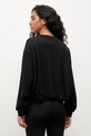 Odzież Answear.LAB bluzka damska z wiskozą WS26-KDD037 czarny
