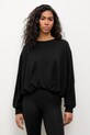 Answear.LAB bluzka damska z wiskozą czarny WS26-KDD037