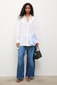 Answear.LAB koszula damska bawełniana WS26-KDD038 biały WS26