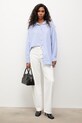 Answear.LAB koszula damska bawełniana WS26-KDD038 niebieski WS26